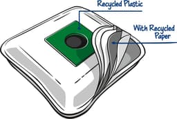 Swirl Stofzuigerzakken R39 4 stuks — thumbnail 3