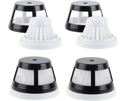 4 stuks Vervangingsfilters voor stofzuiger, - geschikt voor BISSELL AeroSlim draadloze handstofzuiger 29869 - 29861 - 29867 - 29868 - onderdeelnummer 1624405