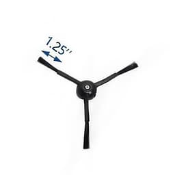 4-stuks stofzuigeraccessoires - Stofzuigerzijborstel - Zijborstel - Vervangende zijborstel - Vervangende set stofzuigerzijborstels - Reinigingsaccessoires - Geschikt voor Roborock P10-serie, G10G20-serie, Q5Q8-serie, T7ST7S7S8-serie - Zwart — thumbnail 2