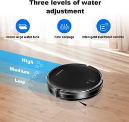 Liectroux L200 Verbonden Robotstofzuiger met Dweilfunctie – 4000 Pa Zuigkracht – App-bediening & Automatisch Opladen — thumbnail 5