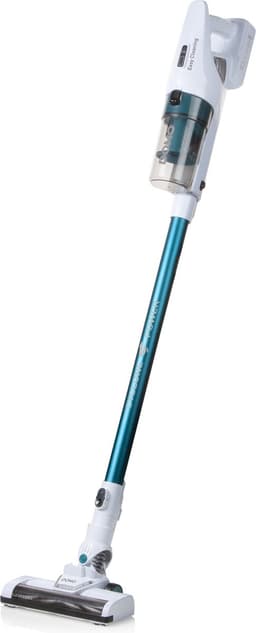 DOMO DO233SV Steelstofzuiger Draadloos 2-in-1 - Stofzuiger Zonder Zak - Kruimelzuiger - 18.5V - HEPA Filter - Blauw/Wit — thumbnail 2