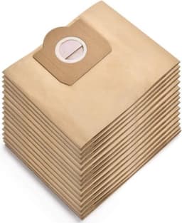 15x Karcher Stofzuigerzakken geschikt voor Kärcher WD3 / MV 3 / A 22 / A 25 / A26 / SE 4001 / 6.959-130.0 Stofzakken stofzuiger zak — thumbnail 1
