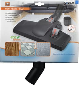 Scanpart Eco stofzuigermond 32 en 35 mm - Zuinig in energieverbruik - Geschikt voor AEG Bosch Electrolux Miele Moulinex Nilfisk Panasonic Philips Rowenta Siemens - Zuigmond - Combimond - Voor harde en zachte vloeren - Universeel — thumbnail 1