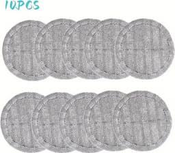 10 Stuks Herbruikbare & Wasbare Moppads voor Dyson V7, V8, V10, V11 - Hoogwaardige Microvezel Moppen - Accessoires voor Elektrische Mopkoppen — thumbnail 1
