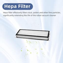 PolkaHome® 22-delige vervangingsset geschikt voor Dreame D10 Plus, D10s Plus, Z10 Pro, L10 Plus – 1 hoofdborstel, 7 zijborstels, 4 HEPA-filters, 4 schoonmaakdoeken, 4 stofzakken, 1 schoonmaakhulpmiddel – robotstofzuiger accessoires & onderdelen — thumbnail 2