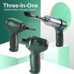 Draadloze 3-in-1 Handstofzuiger met Oplaadbare Batterij en Sterke Zuigkracht — thumbnail 3
