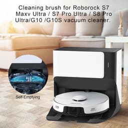 2 stuks reinigingsborstels geschikt voor Roborock S7 MaxV Ultra / S7 Pro Ultra/S8 Pro Ultra/G10s, CTDMJ rolborstel, onderhoudsborstel, afneembare accessoires voor hogedruk-reinigingsrollerborstels — thumbnail 5