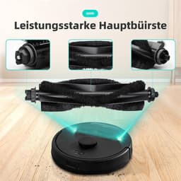 13-delige accessoireset voor Eufy L60 / L60 SES / L60 Hybrid SES robotstofzuiger, reserveonderdelen, accessoires, 1 hoofdborstel, 4 Hepa-filters, 6 zijborstels, 1 reinigingsaccessoires, 1 — thumbnail 4