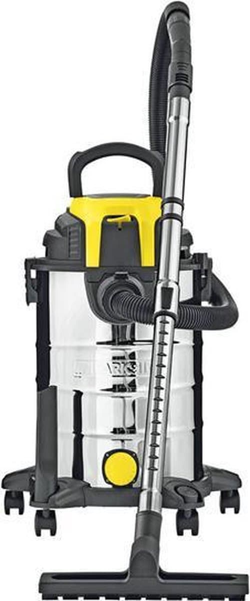PARKSIDE®  Premium Nat-/droogzuiger  - Krachtige multifunctionele stofzuiger - Ook te gebruiken als Blazer -  Extra stil - RVS Tank  - 1400 W - 23 Liter - Nat en droog - Waterzuiger - Alleszuiger -  Bouwstofzuigers — afbeelding 1
