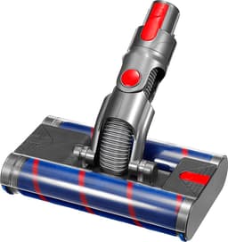 Dual Head Zuigmond met zachte roller - Soft Doek Roller Borstel - geschikt voor Dyson V7 / V8 / V10 / V11 / V15 Series Steelstofzuigers — thumbnail 1