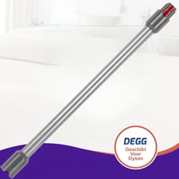 DEGG® - Accessoires set - Geschikt voor Dyson - Turboborstel + Steel/Zuigbuis (zilver) - Passend op: V7, V8, V10, V11 en V15 - Premium Kwaliteit — thumbnail 4