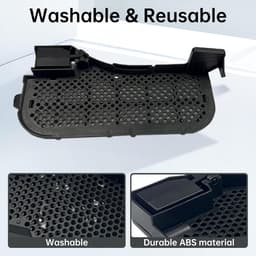 Geschikt voor Toepasbare 2-pack waterfilter en 1-pack reinigingsborstel - Vervangende onderdelen compatibel met Roborock S8 Pro Ultra Mop Auto Wasch Dock Station (alleen compatibel met S8 Por Ultra, niet voor alle — thumbnail 3