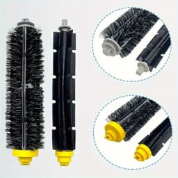 Set van 10 Vervangende Onderdelen voor iRobot Roomba 500 & 600 Serie – Inclusief 1 Hoofdrolborstel, 1 Klopborstel, 3 HEPA Filters, 3 Zijborstels, 2 Reinigingshulpmiddelen – Compatibel met 614 620 650 660 680 690 695 675 671 677 655 645 595 585 564 — thumbnail 5
