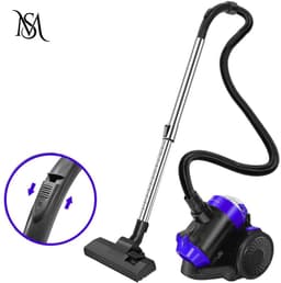 Stofzuiger Zonder Zak - Zakloze Stofzuiger met Filter - Turbo Stofzuiger - 1000W Cyclonische Stofzuiger - Stil en Compact - Lichtgewicht Stofzuiger met Automatisch Snoeroprolsysteem - Voor Tapijt, Harde Vloeren en Auto - 1,5L - Blauw - Paars — thumbnail 1