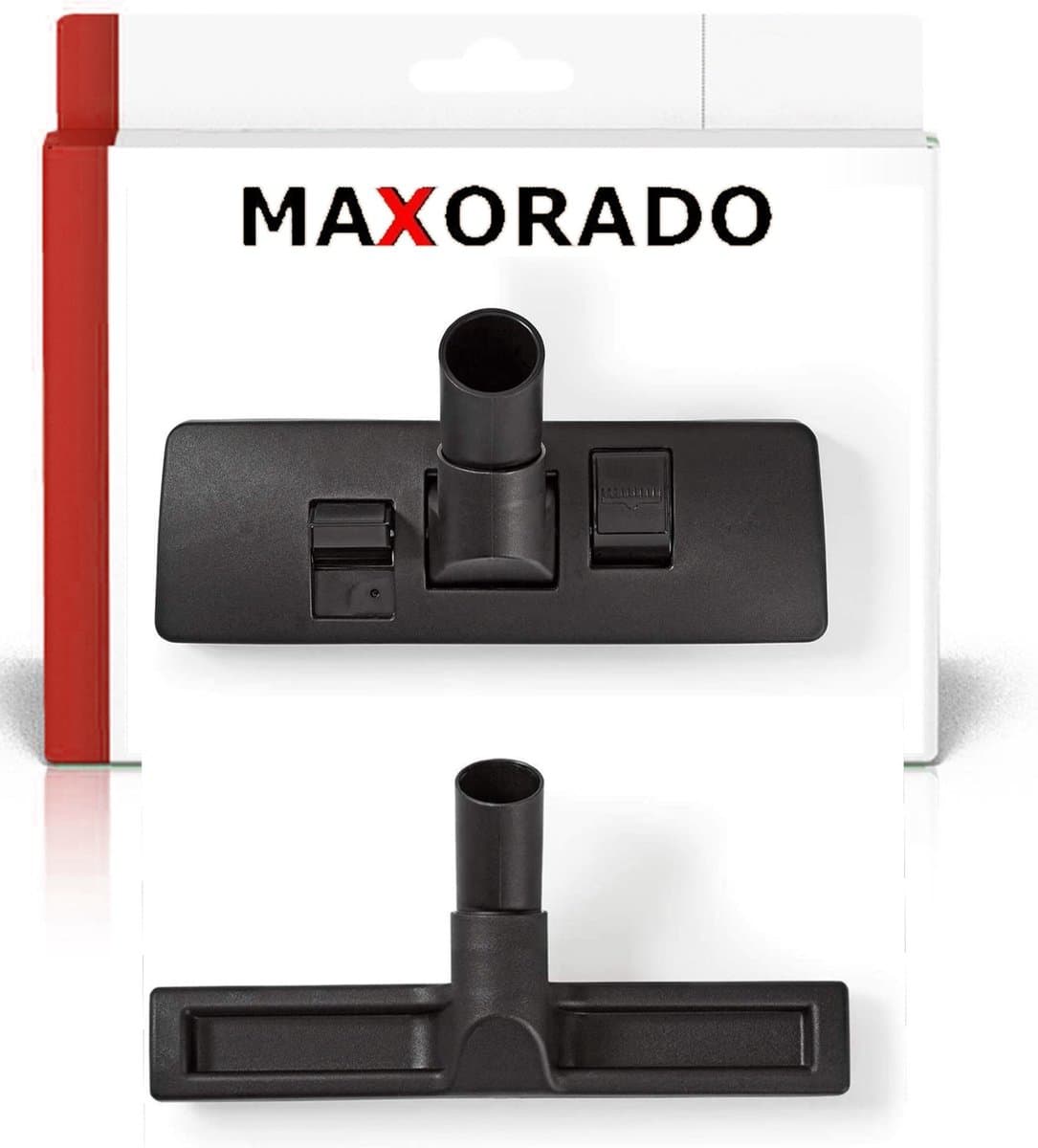 Maxorado Borstel Set - vloerzuigmond + combi borstel - UNIVERSEEL voor 32 mm ronde buis - geschikt voor Numantic, Holland Electro, Thomas en meer - stofzuiger opzetstuk — afbeelding 1