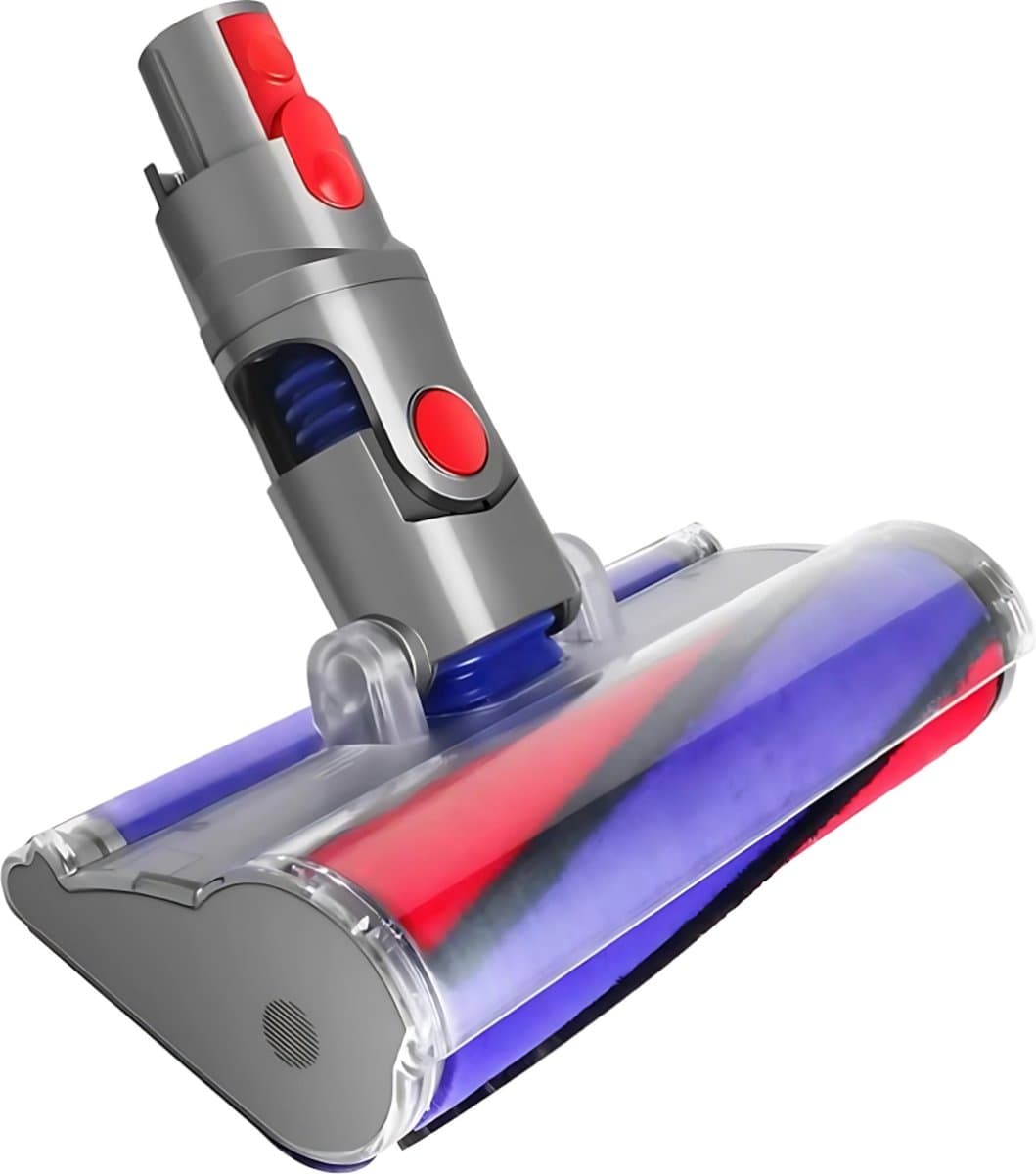 ZENC® Zuigmond Geschikt voor Dyson Steelstofzuiger V15, V11, V10, V8 & V7 - Vloerzuigmond - Stofzuigermondstuk - Opzetstuk - Mondstuk - Stofzuigeraccessoires - Grijs — afbeelding 1