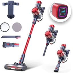 FlinQ Vacuum Cleaner V12 Pro - Steelstofzuiger Draadloos - Stofzuiger zonder Zak - Met Duurzame Accu - Snoerloos en geschikt als Kruimeldief — thumbnail 1