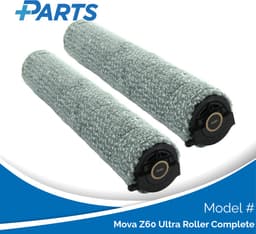 Mova Z60 Ultra Roller Complete Dweilborstels (2 Stuks, Plus.Parts® alternatief voor MV-Z60URC-MROLL) — thumbnail 1