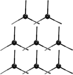Vervangende zijborstels - Robotstofzuiger onderdelen - Grondige reiniging - Efficiënte hoekreiniging - 8 stuks - Zwart — thumbnail 2