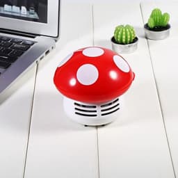 Mooie en Draagbare Mini Stofzuiger voor Bureau en Tafel — thumbnail 2