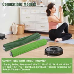 4 stuks rolborstel - Vervangende Onderdelen Roller Borstels Voor iRobot Roomba Serie E5 E6 i1 i1+i7 i7+i7 I7 Plus i6 i6+i3 i3+i4 i4+i8 i8 j7 j7+ Stofzuiger Accessoires — thumbnail 4