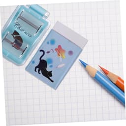 Mini Kruimelverzamelaars - Bureau Reinigers - Kantoor Schoonmaken - Set van 2 stuks - 5 cm - Hemelsblauw — thumbnail 4