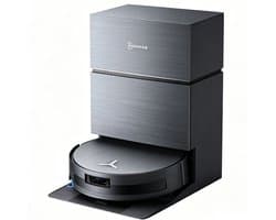 ECOVACS DEEBOT X11 PRO OMNI Robotstofzuiger – 19.500 Pa – PowerBoost snelladen–OZMO roller dweil –ZeroTangle 3.0 anti-haarwikkel –AI vlekdetectie 2.0 – OMNI 2.0 station Zelfreinigend – TruePass 4WD klim– voor harde vloeren en tapijt-Zwart