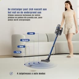 TIM® Steelstofzuiger met snoer - Steelstofzuiger - Stofzuiger - Zwart - 20cm x 34cm x 34cm — thumbnail 5