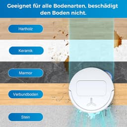 8 stuks schoonmaakdoeken voor Ecovacs Deebot T50 Omni/T50 Pro Omni/T30/T20/X2/X1 serie, spin reinigingspads - PromoHome — thumbnail 4