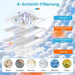 14 stuks stofzakken voor Dreame L10s Ultra Gen 2/Gen 3/X30/X40/X50 Ultra/L10s Pro/L40/L50/Aqua10/Matrix 10 Ultra/Mova E30 Ultra/P50/P10/E40 stofzuigers - 3,2L grote capaciteit stofzuigerzakken — thumbnail 2