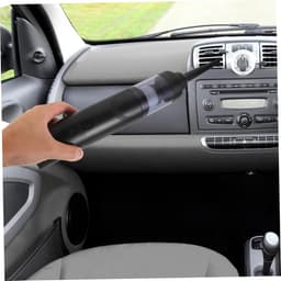Handstofzuiger - Draagbare Cleaner - Auto Interieur - Hoge Zuigkracht - 27 cm Lengte - Zwart — thumbnail 2