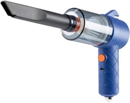 Draadloze Handstofzuiger - Compacte Stofzuiger - Auto Interieur Reinigen - Zuig en Blaasfunctie - 10 Minuten Gebruik - Blauw Oranje — thumbnail 5