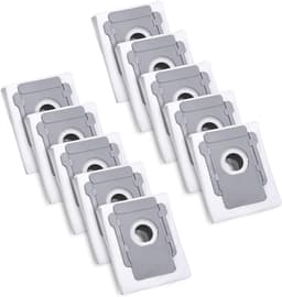 10 stofzuigerzakken voor iRobot Roomba i7 i7+ i3 i3+ i4 i4+ i6 i6+ j7 j7+ i8 i8+ S9 S9+ E5 E6 E7 Clean Base, vervangende stofzakaccessoire — thumbnail 1
