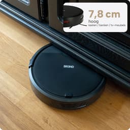 Compacte Robotstofzuiger met Veeg- en Zuigfunctie - 80 Minuten Werktijd - Automatisch Opladen - Afstandsbediening – BREND BR-2251 — thumbnail 3