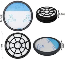 Wasbare voor- en nafilters voor Rowenta Swift Power Cyclonic stofzuigers RO2932EA, RO2933EA, RO2957EA, RO2981EA en RO2910EA. — thumbnail 2
