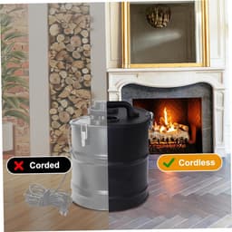 Asstofzuiger met slang - Reinigingsset Haard - Kachel Reinigen - Ruime capaciteit - 4 Gallon - Zwart — thumbnail 5