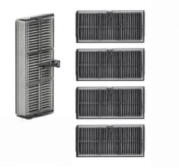 5 stuks HEPA-filteraccessoires-voor Dreame L10s Ultra Gen 2 / X40 Ultra / X40 Master / L40 Ultra / L10s Pro Ultra / X30 Ultra / L10s Ultra Gen 3 stofzuiger-actieve koolstoffilter-reserveonderdelen — thumbnail 1