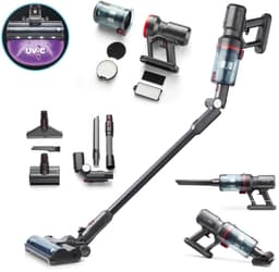 Clean Air Optima® Vertica Steelstofzuiger met UV-C sterilisatie - Maximale zuigkracht en geavanceerde luchtzuiveringstechnologie - Kruimeldief - BLDC motor — thumbnail 1