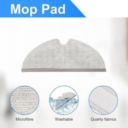 Accessoires Geschikt voor Roborock Q7 Max + Reinigingsdoek, dweilpad, zijborstels, hoofdrol, Xiaomi zwarte stofzuiger vervangingsonderdelen — thumbnail 2