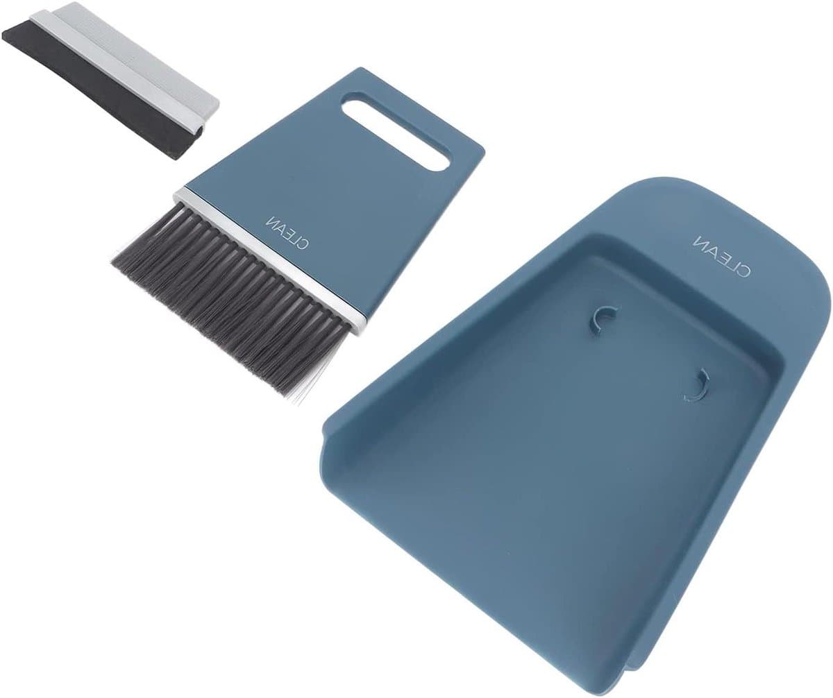 Mini Stofpan Borstelset - Stoffer en blik - Aanrecht schoonmaken - Nesting Snap On Ontwerp — afbeelding 1