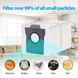 12 stofzakken voor accessoires voor Dreame X30/X40/S30/S40/S50/X50 — thumbnail 2