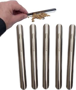 Tafelkruimel Roestvrijstaal - Kruimelveger Restaurant - Tafel Snel Schoonmaken - Duurzaam Metaal - 5 Stuks - Zilver — thumbnail 1