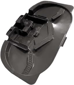 Reinigingsbak Robotstofzuiger - Reserveonderdeel Dweilbak - Robotstofzuiger Onderhoud - Verstoppingsbestendig Raster - 30 x 20 x 5 cm - Zwart — thumbnail 4