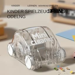 Bureaureiniger - Schattige handstofzuiger,Toetsenbordstofzuiger en Potloodschaafselverzamelaar - Voor Schilderen, Verjaardag, Vakantie, Thuis, Kantoor, School, Volwassenen, Tieners, Kinderen — thumbnail 3