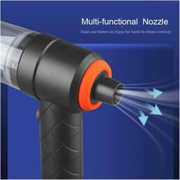 Auto Stofzuiger - Draagbare Reiniger - Auto Interieur - Dubbele Zuig/Blaasfunctie - 32cm - One Color — thumbnail 2