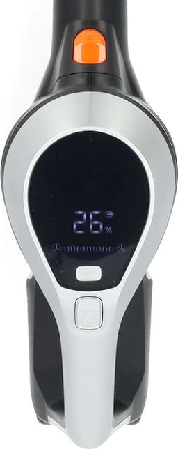 Nedis - Draadloze Steelstofzuiger - 130W - HEPA - LED Borstel - Oranje/Zwart — thumbnail 3