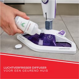 Vaporetto SV440_Double Stoomdweil met Handstoomreiniger en Vaporforce-Borstel - 15-in-1 Functie - Doodt tot 99,9% van Virusdeeltjes Ziektekiemen En Bacteriën - 1500W - 0,3L - Paars — thumbnail 3