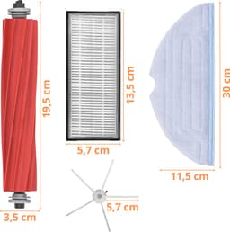 Accessoirespakket voor Roborock S7 S7 Plus S7 Pro Ultra S7 MaxV T7s - Filters/mop/zijborstels/rollen — thumbnail 2