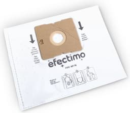 PH95 stofzuigerzakken van efectimo - 10 stuks - drielaags hoogwaardige microvezel zakken voor type PH95 - geschikt voor Inventum, Sauber, Princess en Blokker — thumbnail 2