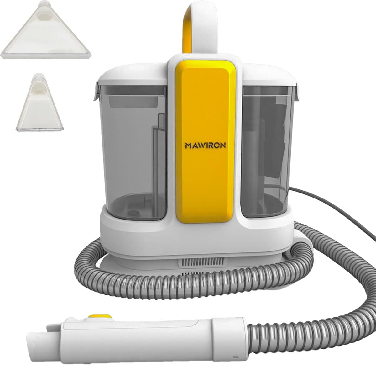 Draagbare tapijt- en meubelreinigingsmachine, 18 kPa tapijtreiniger voor diepe vlekken, vlekkenreiniger voor ongelukjes met huisdieren, vloerkleden, trappen, autostoelen en banken, inclusief accessoires. — afbeelding 1